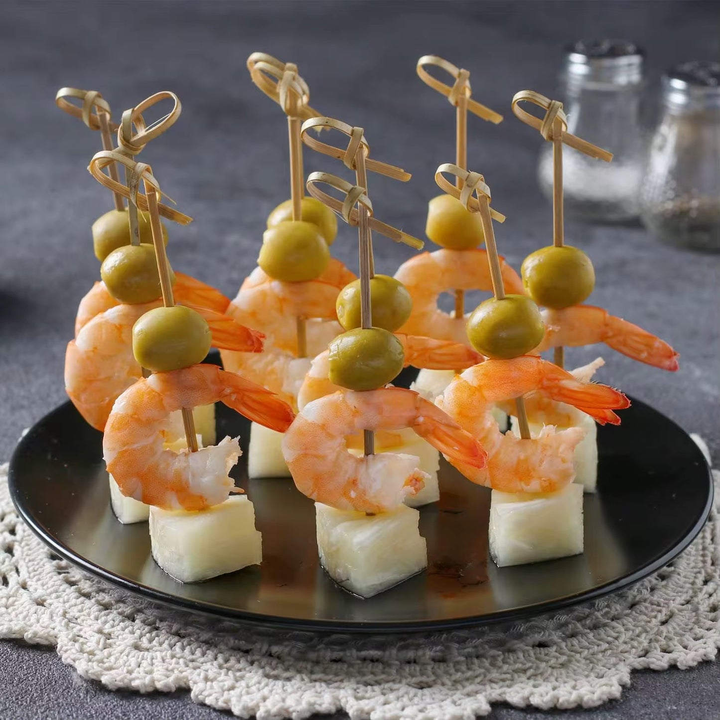 Knotted Bamboo Skewers