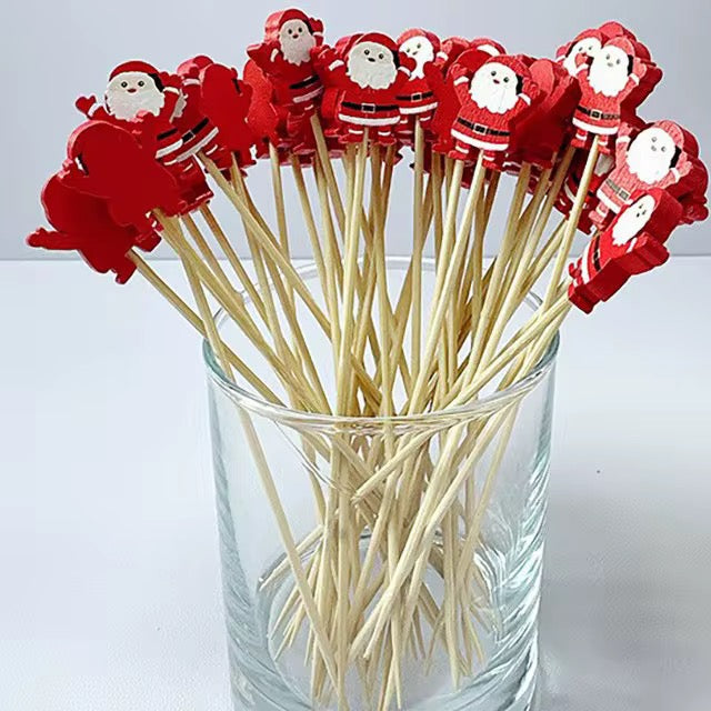 Christmas Bamboo Sticks