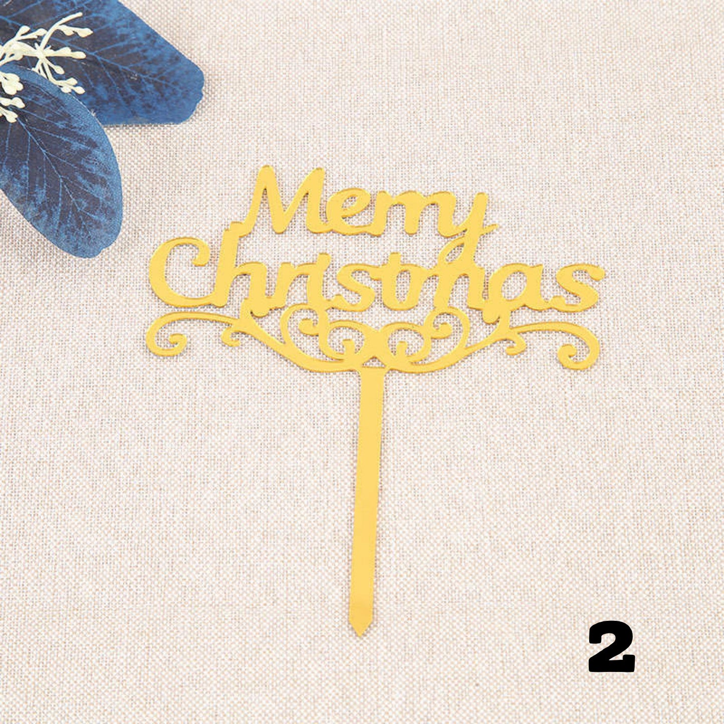 Merry Christmas Topper