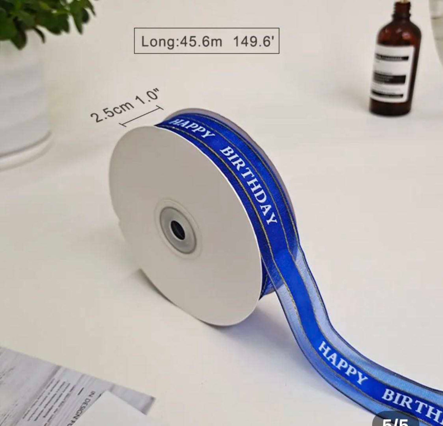 Happy Birthday Ribbon Roll