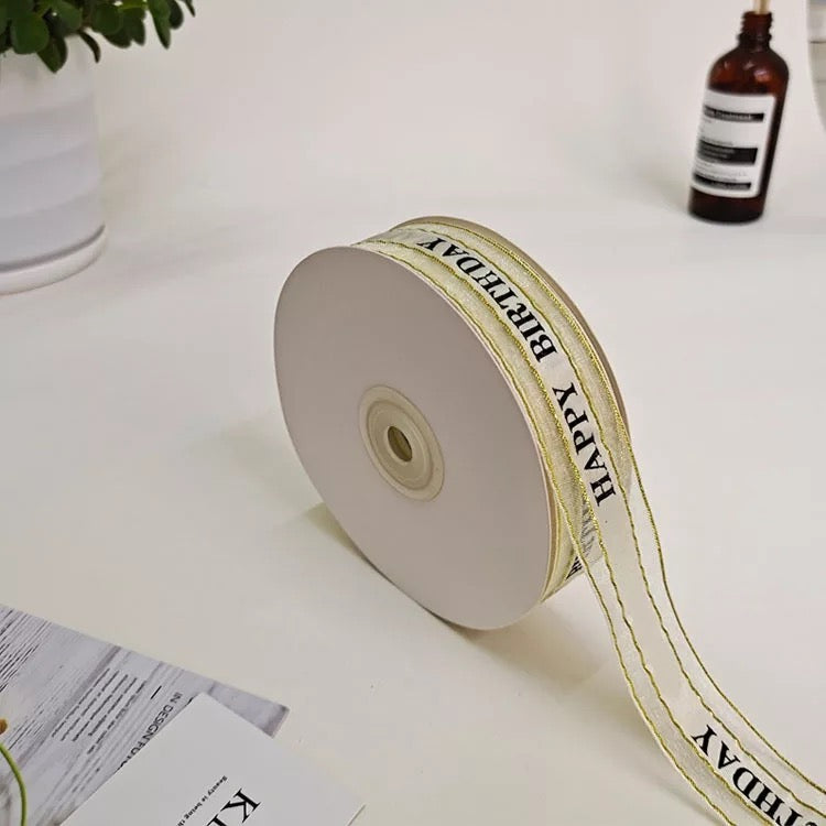 Happy Birthday Ribbon Roll