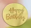 Happy Birthday Disc Toppers