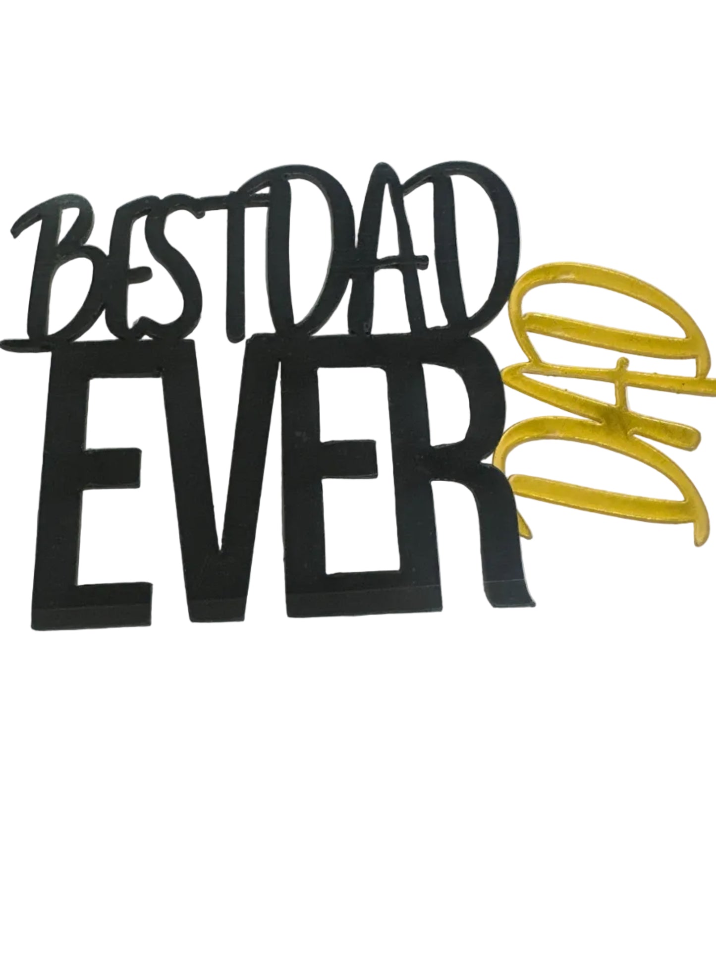 Best Dad Ever Cake Topper