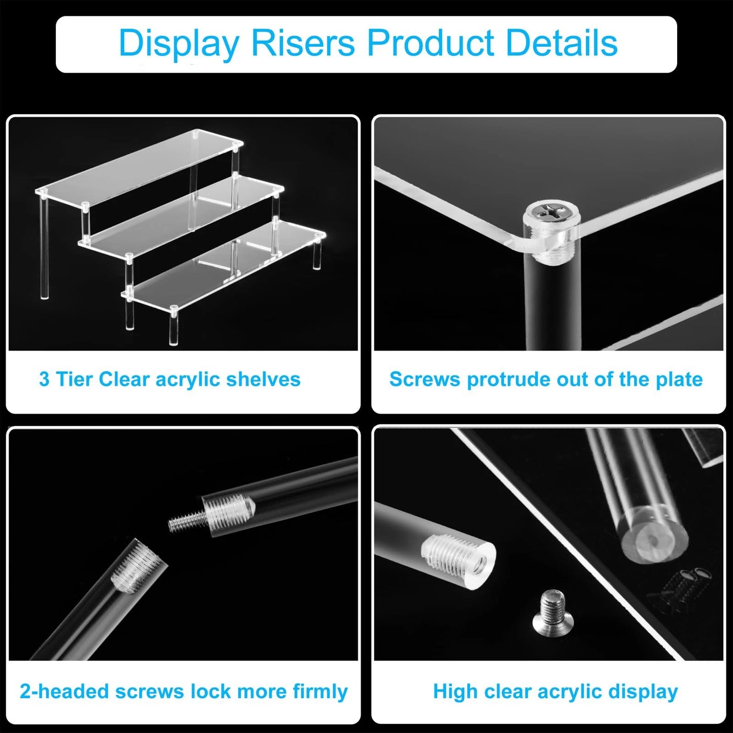 Acrylic Food Riser