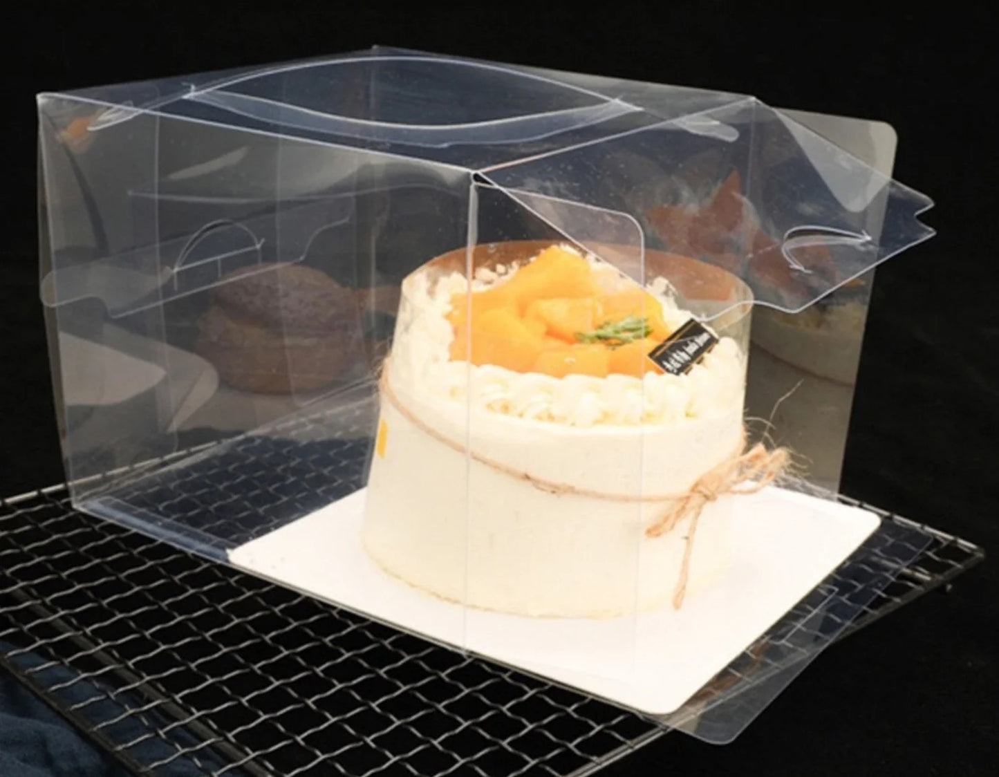 Mini Transparent Cake Box