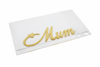 Mum Cake topper