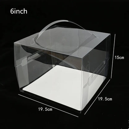 Mini Transparent Cake Box