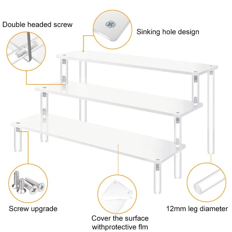 Acrylic Food Riser
