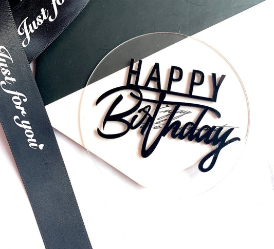 Acrylic Cake Toppers